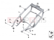 BMW Motorrad BMW 2016 C-Models C 650 GT 16 (0C05, 0C15) Rear frame