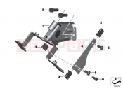 BMW Motorrad BMW 2016 C-Models C 650 GT 16 (0C05, 0C15) Bracket, ignition and steering lock