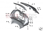 BMW Motorrad BMW 2016 C-Models C 650 GT 16 (0C05, 0C15) Dashboard support