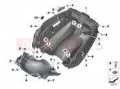 BMW Motorrad BMW 2016 C-Models C 650 GT 16 (0C05, 0C15) Luggage compartment floor