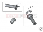 BMW Motorrad BMW 2016 C-Models C 650 GT 16 (0C05, 0C15) Heated handlebar grips