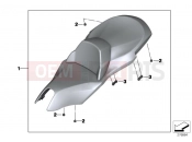 BMW Motorrad BMW 2016 C-Models C 650 GT 16 (0C05, 0C15) Saddle, Exclusive