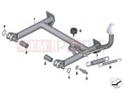 BMW Motorrad BMW 2014 C-Models C evolution (0C03) Center stand
