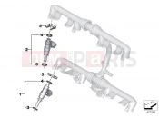 BMW Motorrad BMW 2012 S models HP4 (0D01, 0D11) Injection valves, start valves