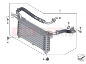 BMW Motorrad BMW 2012 S models HP4 (0D01, 0D11) Oil cooler
