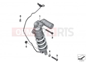 BMW Motorrad BMW 2012 S models HP4 (0D01, 0D11) Spring strut, rear