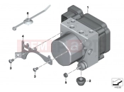 BMW Motorrad BMW 2012 S models HP4 (0D01, 0D11) Pressure modulator ABS