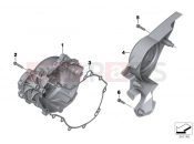 BMW Motorrad BMW 2012 F-Models K7x F 800 GT (0B03, 0B13) Engine housing cover, right
