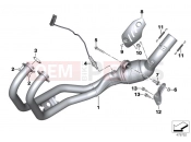 BMW Motorrad BMW 2012 F-Models K7x F 800 GT (0B03, 0B13) Exhaust manifold