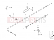BMW Motorrad BMW 2012 F-Models K7x F 800 GT (0B03, 0B13) Bowden cables
