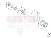BMW Motorrad BMW 2012 F-Models K7x F 800 GT (0B03, 0B13) Swinging fork, eccentric