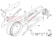 BMW Motorrad BMW 2012 F-Models K7x F 800 GT (0B03, 0B13) Belt Drive
