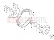 BMW Motorrad BMW 2012 F-Models K7x F 800 GT (0B03, 0B13) Differential-drive/output