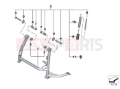 BMW Motorrad BMW 2012 F-Models K7x F 800 GT (0B03, 0B13) Center stand