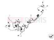 BMW Motorrad BMW 2012 F-Models K7x F 800 GT (0B03, 0B13) Main wrg harness special-purpose vle.