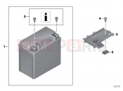 BMW Motorrad BMW 2012 F-Models K7x F 800 GT (0B03, 0B13) Battery AGM
