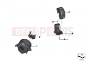 BMW Motorrad BMW 2012 F-Models K7x F 800 GT (0B03, 0B13) Combination switch at handlebar