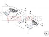 BMW Motorrad BMW 2012 F-Models K7x F 800 GT (0B03, 0B13) Turn signals, rear