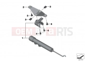 BMW Motorrad BMW 2012 F-Models K7x F 800 GT (0B03, 0B13) Microphone, PA system