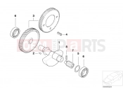 BMW Motorrad BMW 2004 F-Models F 650 CS 04 (0177,0187) Compensating shaft