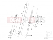 BMW Motorrad BMW 2004 F-Models F 650 CS 04 (0177,0187) Riser pipe/Absorber