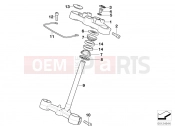 BMW Motorrad BMW 2004 F-Models F 650 CS 04 (0177,0187) Fork bridge