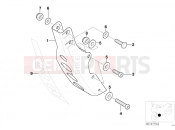 BMW Motorrad BMW 2004 F-Models F 650 CS 04 (0177,0187) Engine support
