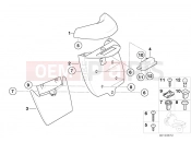 BMW Motorrad BMW 2004 F-Models F 650 CS 04 (0177,0187) License plate holder