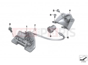 BMW Motorrad BMW 2004 F-Models F 650 CS 04 (0177,0187) Dualseat locking mechanism