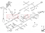 BMW Motorrad BMW 2004 F-Models F 650 CS 04 (0177,0187) Cable harness