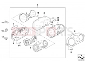 BMW Motorrad BMW 2004 F-Models F 650 CS 04 (0177,0187) Instrument cluster