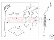 BMW Motorrad BMW 2004 F-Models F 650 CS 04 (0177,0187) Helmet kit f audio system