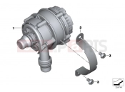 BMW Motorrad BMW 2015 C-Models C evolution (0C03) Electric coolant pump