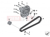 BMW Motorrad BMW 2015 C-Models C evolution (0C03) Belt Drive