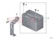 BMW Motorrad BMW 2015 C-Models C evolution (0C03) Battery with bracket