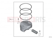 BMW Motorrad BMW 2015 S models S 1000 RR 15 (0D10,0D21) Piston