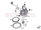 BMW Motorrad BMW 2015 S models S 1000 RR 15 (0D10,0D21) Fuel pump and fuel level sensor