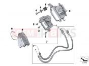 BMW Motorrad BMW 2015 S models S 1000 RR 15 (0D10,0D21) Exhaust flap