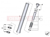 BMW Motorrad BMW 2015 S models S 1000 RR 15 (0D10,0D21) Stanchion