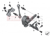 BMW Motorrad BMW 2015 S models S 1000 RR 15 (0D10,0D21) Level sensor