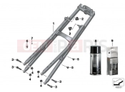 BMW Motorrad BMW 2015 S models S 1000 RR 15 (0D10,0D21) Rear frame