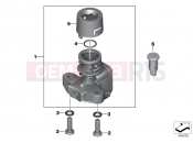 BMW Motorrad BMW 2015 S models S 1000 RR 15 (0D10,0D21) Ignition steering lock with EWS4 by code