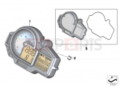 BMW Motorrad BMW 2015 S models S 1000 RR 15 (0D10,0D21) Instrument cluster