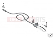BMW Motorrad BMW 2015 S models S 1000 RR 15 (0D10,0D21) LED turn signals, front