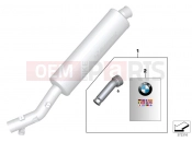 BMW Motorrad BMW 2015 S models S 1000 RR 15 (0D10,0D21) Muffler insert
