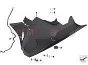 BMW Motorrad BMW 2015 S models S 1000 RR 15 (0D10,0D21) Engine spoiler Carbon Race