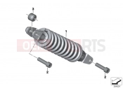 BMW Motorrad BMW 2017 C-Models C evolution (0C03) Spring strut, rear