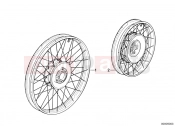 BMW Motorrad BMW 1995 R-Models 4V R 850 R 94 (0401,0406) Spoke wheel