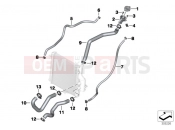 Coolant lines - BMW Motorrad C 650 GT 16 (0C05, 0C15) 2018