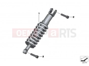 Spring strut, rear - BMW Motorrad C 650 GT 16 (0C05, 0C15) 2018